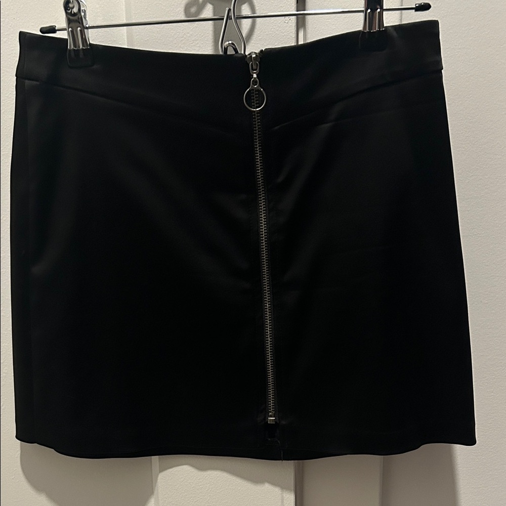 South Moon Under Black Zip Up Skirt
